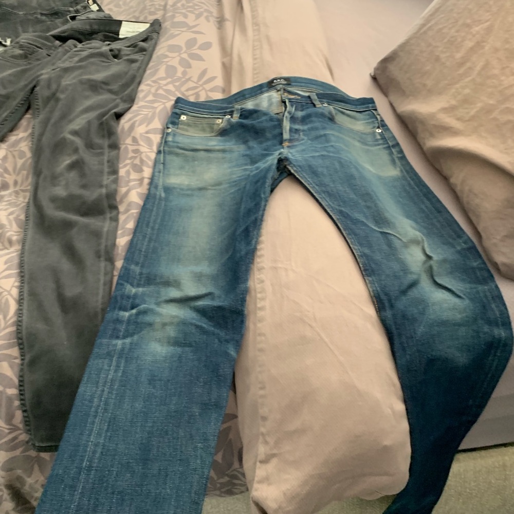 App denim faded raw